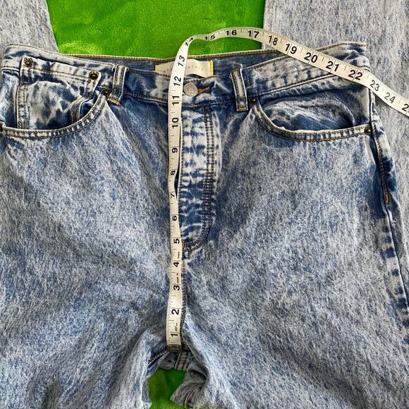 Happy X Nature Acid Wash High-Rise Strasight Jeans Sz 30 - Picture 7 of 11